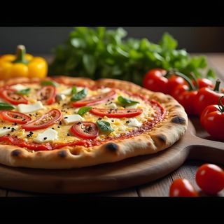 Pizza Seis Quesos (40 Cm.)