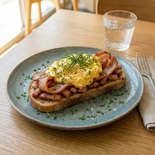 Tostada Especial De Bacon