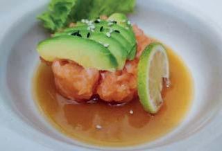 14. Tartare salmone avocado