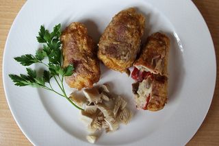 Pimientos Rellenos de Setas