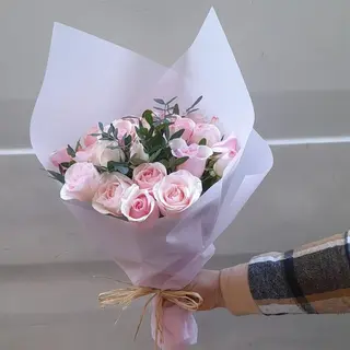 Lux Bouquet Rose Bébé