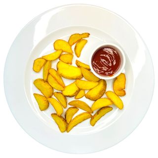 Картопля по-селянськи (150/30г)