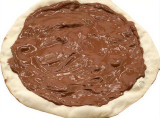 Pizza con Nutella