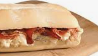 Panino prosciutto crudo e mozzarella