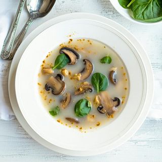 Mushroom creamy soup