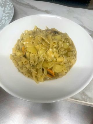 Pasta patate e cozze