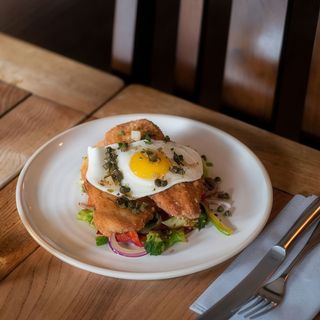 Milanesa A Caballo De Ternera