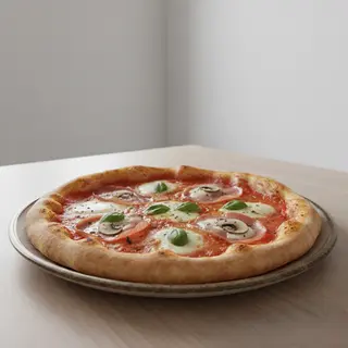 Pizza Prosciutto Funghi