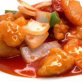 Pescado Con Salsa Agridulce