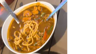 Pork thukpa