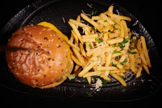 Meniu Double Egg & Bacon Burger