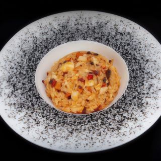Riso pollo piccante
