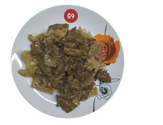 Vita cu ciuperci chinezesti albe