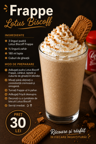 Frappe Lotus Biscoff 0250 ml