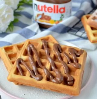 Goferek z nutella