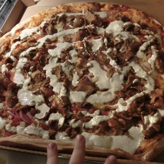 Kebab Pizza