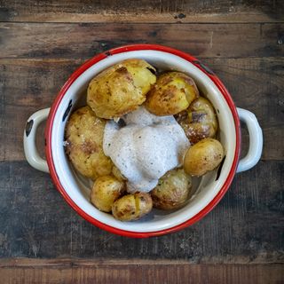 Patatas Baby Al Josper Con Trufa