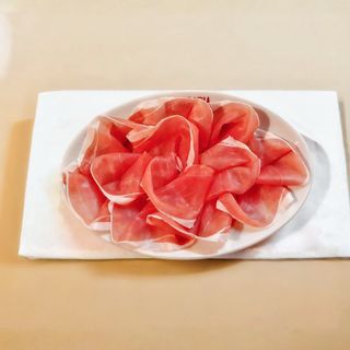 Prosciutto crudo di Parma affettato