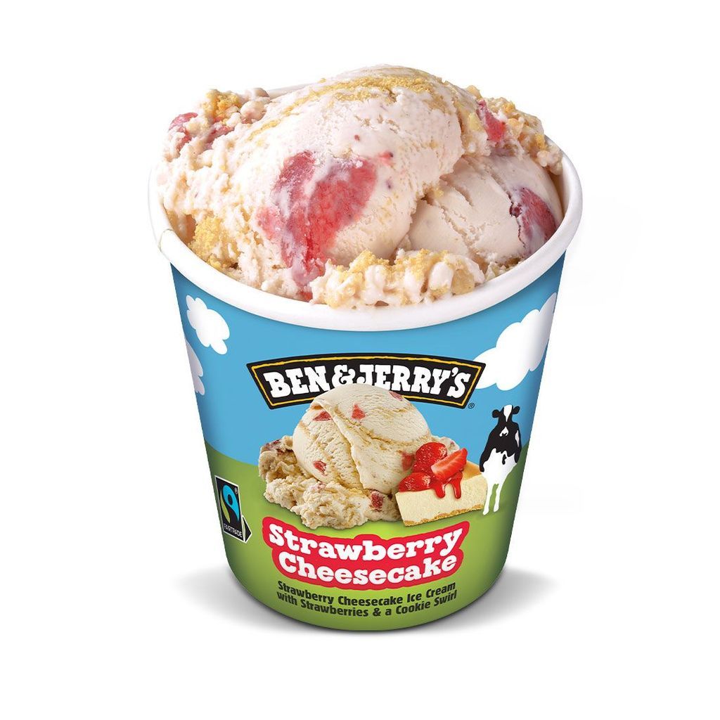 Ben & Jerry Strawberry Cheesecake
