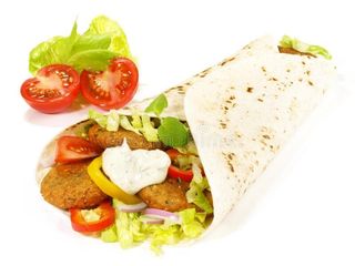 Falafel w cienkim cieście XXL