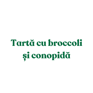 Tarta cu broccoli si conopida