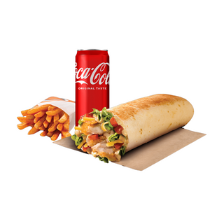 Crispy Chicken Burrito Meal