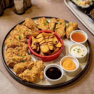 Plat Chicken wings crunchy