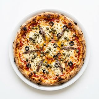Pizza De Alcaparras (30 Cm.)