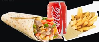 Piadina kebab, patatine e bevanda a scelta 