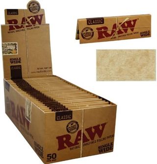 RAW Single Wide rolling papers