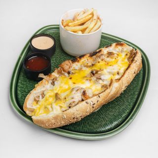 Beef Philly cheesesteak