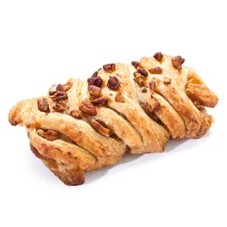Treccia noci pecan e sciroppo d'acero