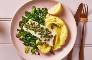 Пальпетте из судака с ароматным картофельным пюре