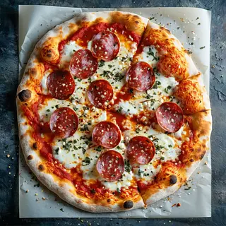 Salamino e gorgonzola