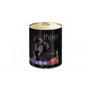 Hrana Umeda pentru caini Piper Adult cu care de Iepure 800 gr