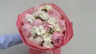 Bukiet Pure Peony 9 szt