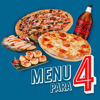 Menu Família XXL