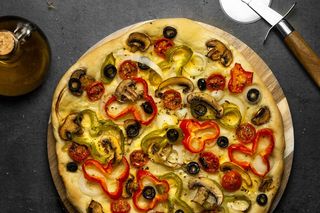 Pizza vegetal