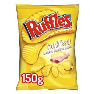 Patatas Fritas York/Queso Ruffles 150 Gr.