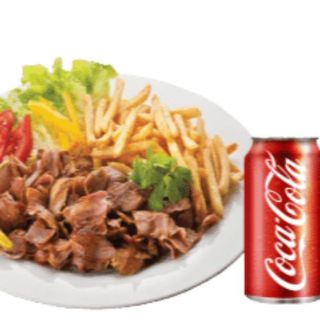 Menú Plato Kebab Con Pan Y Bebida