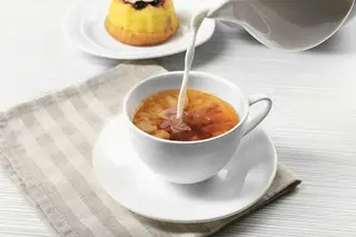 lait chaud lipton
