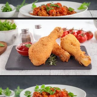 Pilons De Poulet Panés