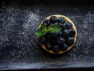 Тарталетка с голубикой