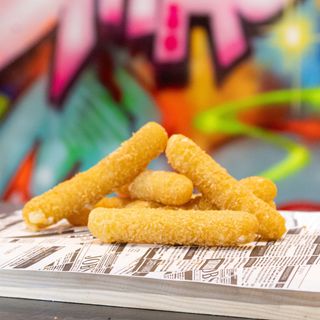 Fingers De Queso Con Salsa BBQ (8 Uds.)