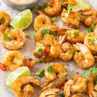 Salt And Pepper Prawns 