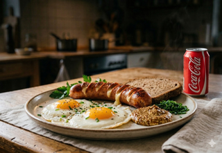 2x Bavarski doručak iz krušne peći + 2 x Coca-Cola