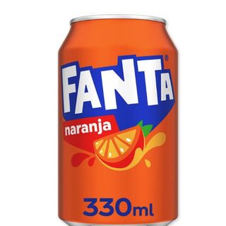 Fanta Naranja lata 330ml.