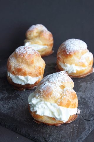 Profiteroles de nata (6 Uds.)