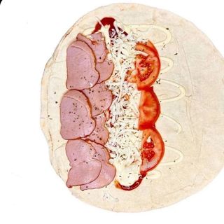 Рол з Шинка & Моцарела