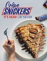 Crêpe Snickers